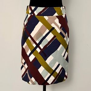 Merona abstract pencil skirt